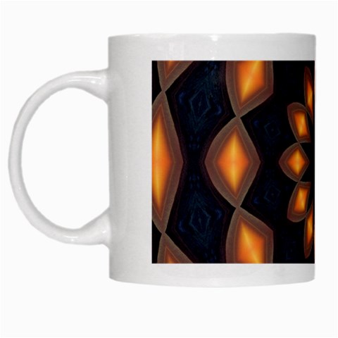 Warm Glow at Night White Mug from ArtsNow.com Left