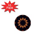 Warm Glow at Night 1  Mini Button (10 pack) 