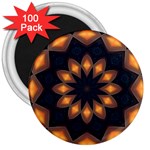 Warm Glow at Night 3  Magnet (100 pack)