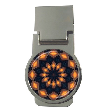 Warm Glow at Night Money Clip (Round) from ArtsNow.com Front