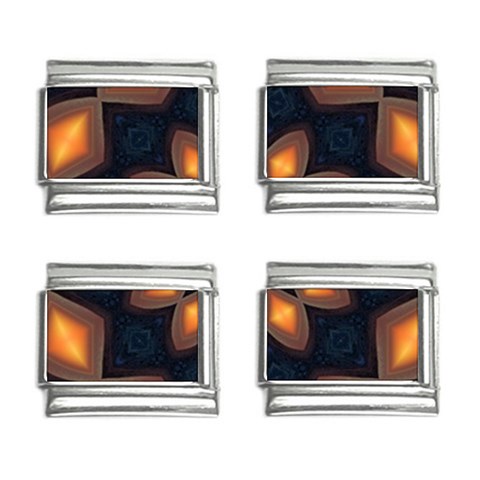 Warm Glow at Night 9mm Italian Charm (4 pack) from ArtsNow.com Front