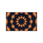 Warm Glow at Night Sticker (Rectangular)