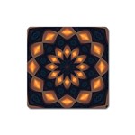 Warm Glow at Night Magnet (Square)