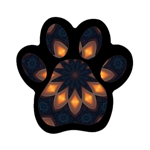 Warm Glow at Night Magnet (Paw Print) from ArtsNow.com Front