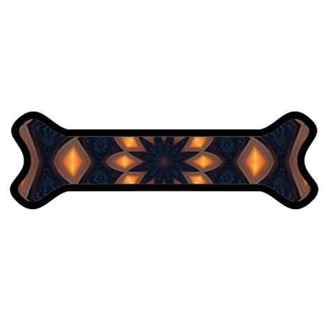 Warm Glow at Night Magnet (Dog Bone) from ArtsNow.com Front