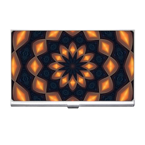 Warm Glow at Night Business Card Holder from ArtsNow.com Front