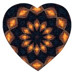 Warm Glow at Night Jigsaw Puzzle (Heart)