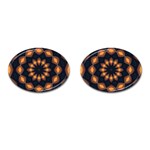 Warm Glow at Night Cufflinks (Oval)