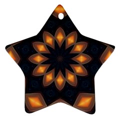 Warm Glow at Night Star Ornament (Two Sides) from ArtsNow.com Front