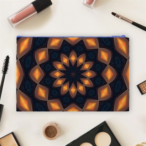 Warm Glow at Night Cosmetic Bag (Large) from ArtsNow.com Back