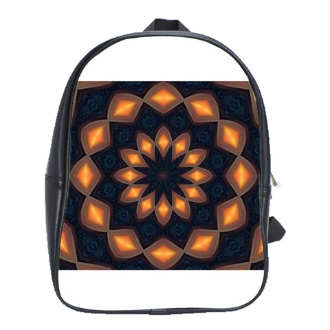 Warm Glow at Night School Bag (Large) from ArtsNow.com Front