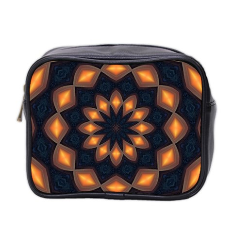 Warm Glow at Night Mini Toiletries Bag (Two Sides) from ArtsNow.com Front