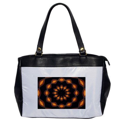 Warm Glow at Night Oversize Office Handbag (One Side) from ArtsNow.com Front