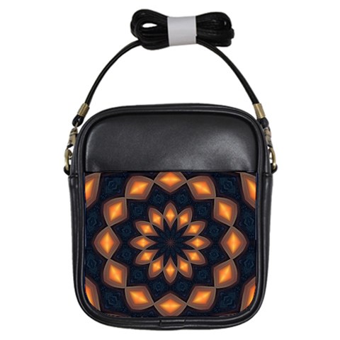 Warm Glow at Night Girls Sling Bag from ArtsNow.com Front