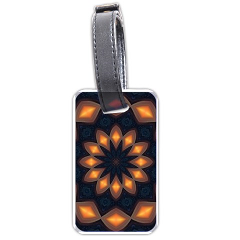 Warm Glow at Night Luggage Tag (one side) from ArtsNow.com Front