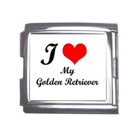 I Love Golden Retriever from ArtsNow.com Front