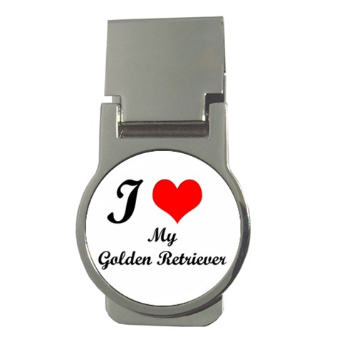 I Love Golden Retriever from ArtsNow.com Front