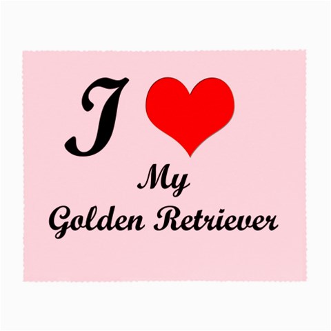 I Love Golden Retriever from ArtsNow.com Front