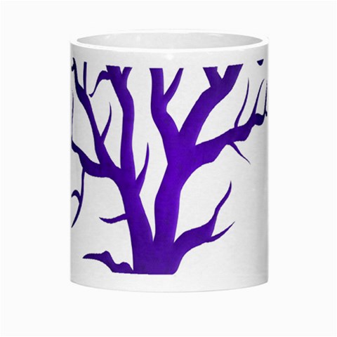 Dark Blue Night Tree Morph Mug from ArtsNow.com Center