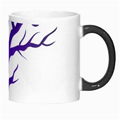 Dark Blue Night Tree Morph Mug from ArtsNow.com Right