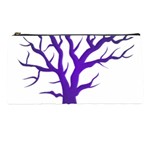 Dark Blue Night Tree Pencil Case