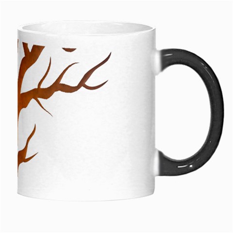 Dark Orange Night Tree Morph Mug from ArtsNow.com Right