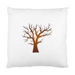 Dark Orange Night Tree Cushion Case (One Side)