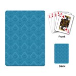 Blue Decorative Playing Cards Single Design