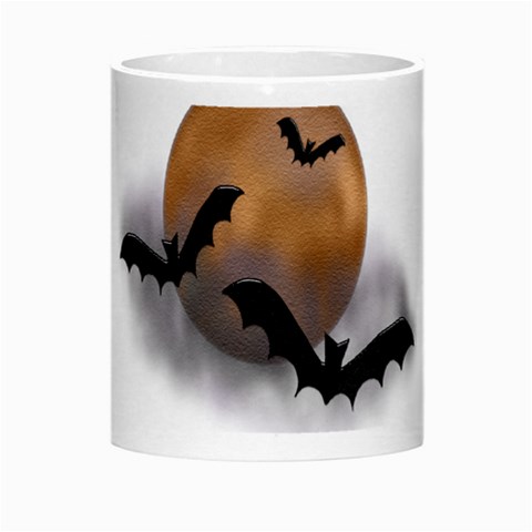 Halloween Orange Moon Morph Mug from ArtsNow.com Center