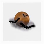 Halloween Orange Moon Glasses Cloth (Medium)