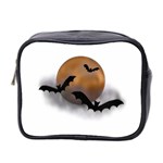 Halloween Orange Moon Mini Toiletries Bag (Two Sides)