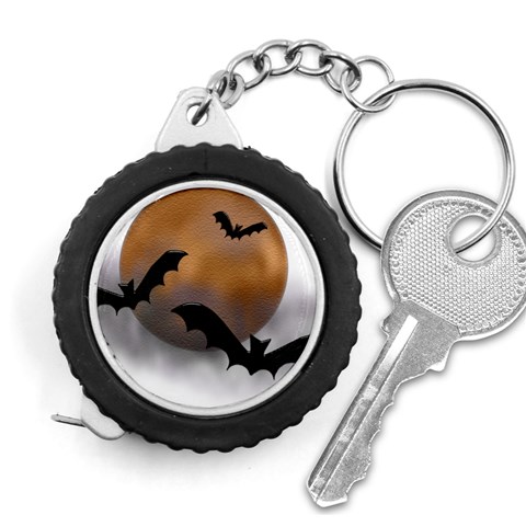 Halloween Orange Moon Measuring Tape from ArtsNow.com Front