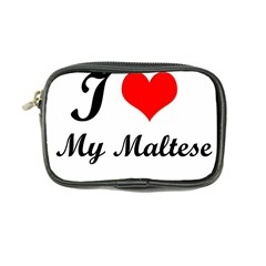 I Love My Maltese Coin Purse from ArtsNow.com Front