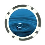 Water Drop Poker Chip Card Guard (10 pack)