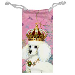 White Poodle Princess Jewelry Bag from ArtsNow.com Back