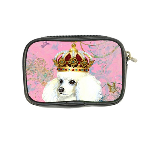 White Poodle Princess Coin Purse from ArtsNow.com Back