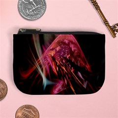 Fractalart Pinkhill By Webgrrl Mini Coin Purse from ArtsNow.com Front