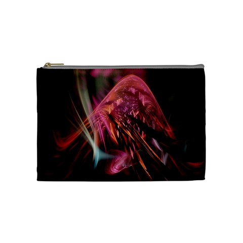 Fractalart Pinkhill By Webgrrl Cosmetic Bag (Medium) from ArtsNow.com Front