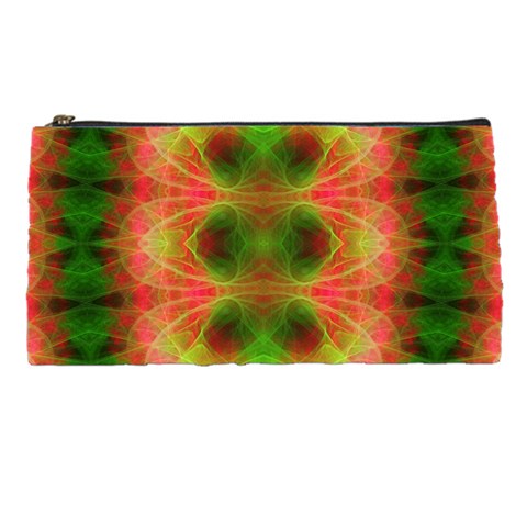 Fractal Fluro 005 Pencil Case from ArtsNow.com Front