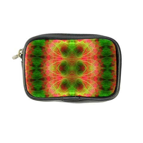 Fractal Fluro 005 Coin Purse from ArtsNow.com Front