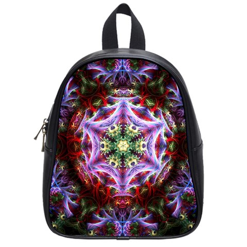 Fractalart PurWeb School Bag (Small) from ArtsNow.com Front