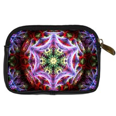 Fractalart PurWeb Digital Camera Leather Case from ArtsNow.com Back