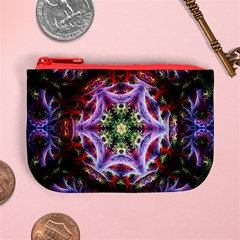 Fractalart PurWeb Mini Coin Purse from ArtsNow.com Front