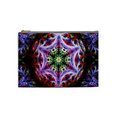 Fractalart PurWeb Cosmetic Bag (Medium) from ArtsNow.com Front