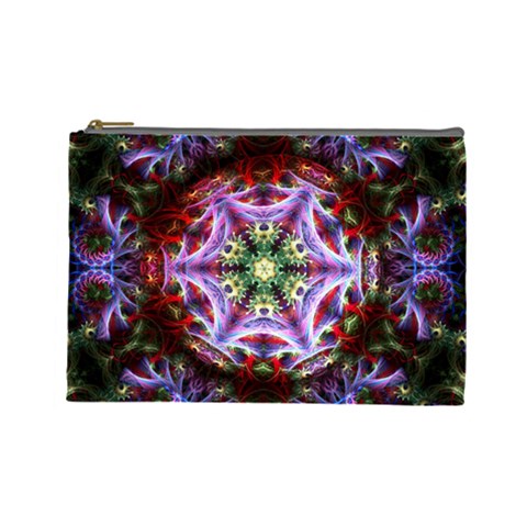 Fractalart PurWeb Cosmetic Bag (Large) from ArtsNow.com Front