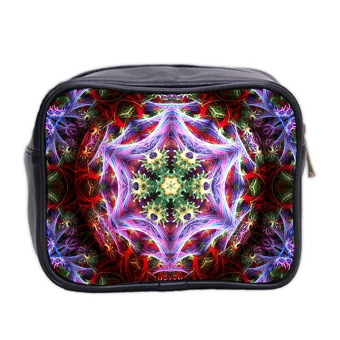 Fractalart PurWeb Mini Toiletries Bag (Two Sides) from ArtsNow.com Back