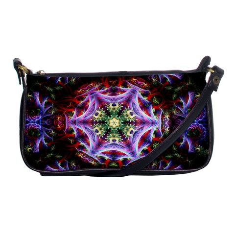 Fractalart PurWeb Shoulder Clutch Bag from ArtsNow.com Front