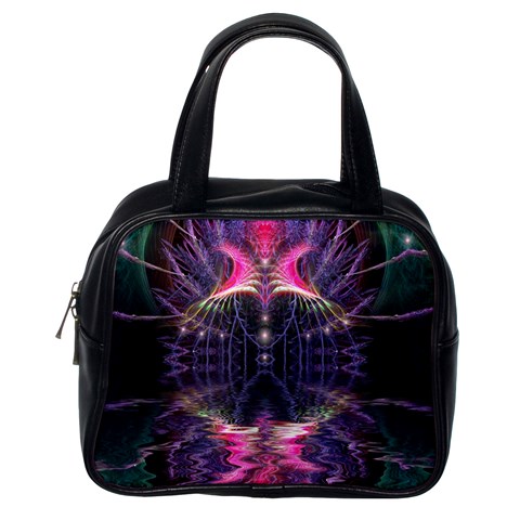 FractalCavern 03 Classic Handbag (Two Sides) from ArtsNow.com Back