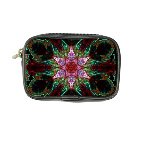 Fractal Pink Star Coin Purse from ArtsNow.com Front