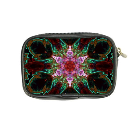 Fractal Pink Star Coin Purse from ArtsNow.com Back